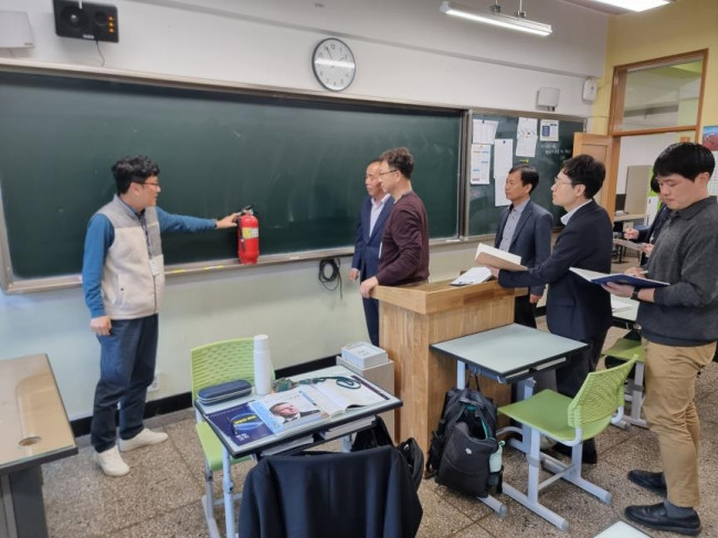 광주시교육청, 2025학년도 수능 시험장 시설 안전점검 실시