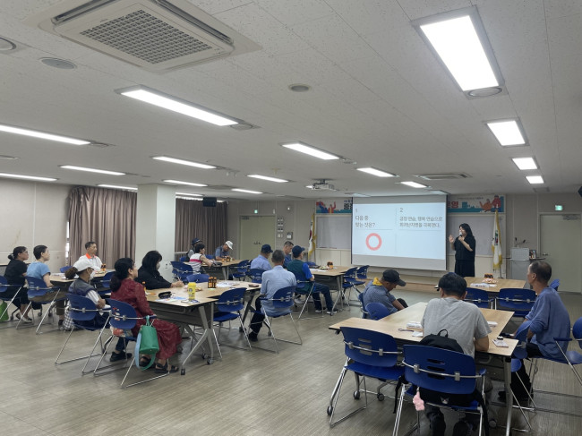 고립위기 중장년 1인가구 사회참여 위한 '함께 해운대 잇다' 사업 성료