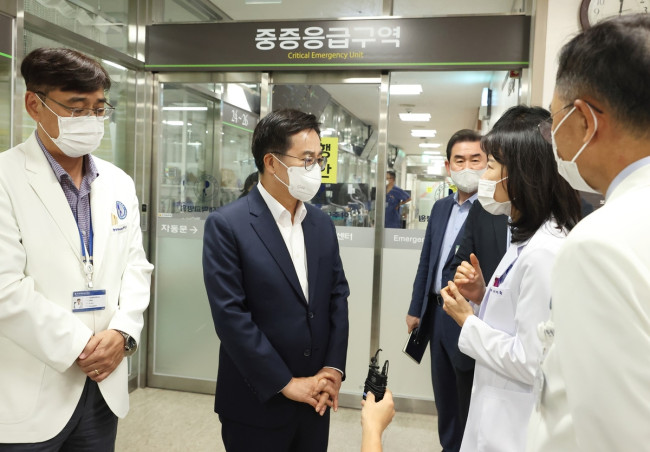 경기도, 의료공백 최소화 위해 재난관리기금 344억 원 추가 지원 결정