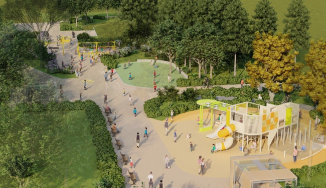 구리시, 경기도 제1호 무장애통합놀이터 조성 착공